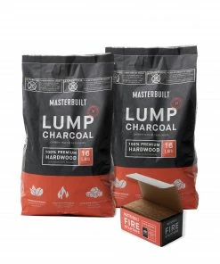 Fuel & Accessories Masterbuilt® Lump Charcoal Bundle - 2 Pack And Fire Starters