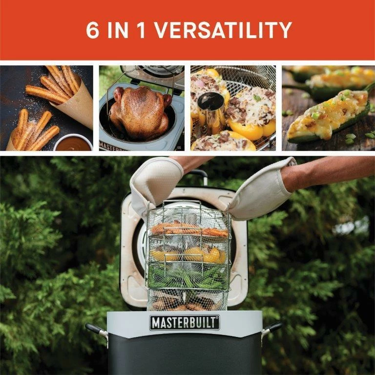 Masterbuilt 20 Quart 6-in-1 Outdoor Air Fryer 5 Masterbuilt 20 Quart 6-in-1 Outdoor Air Fryer